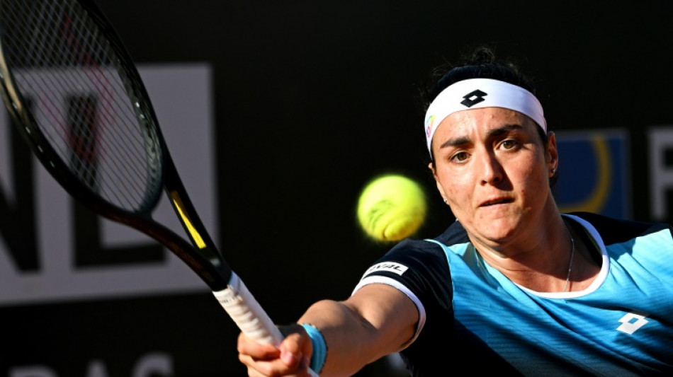 Tennis: Jabeur atteint les demies &agrave; Rome non sans quelques sueurs froides