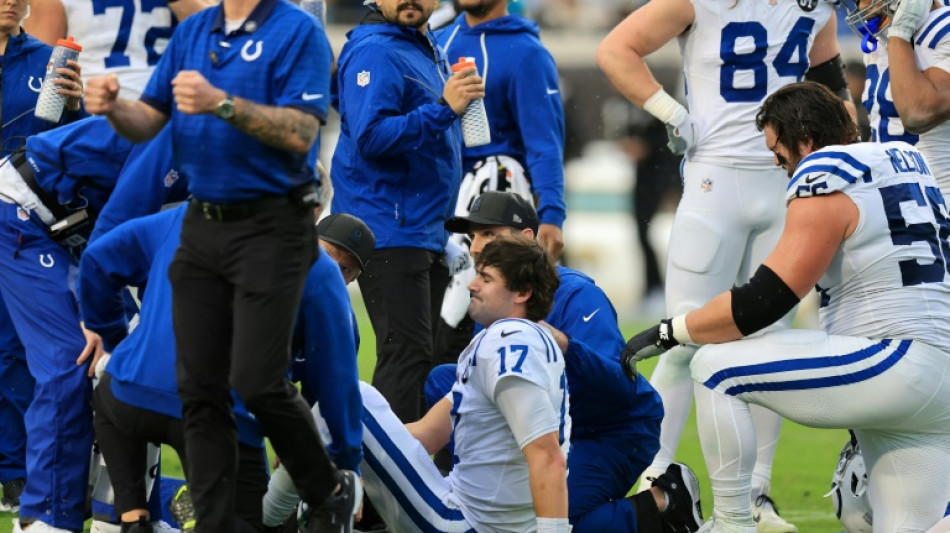 Colts blow as quarterback Jones suffers Achilles injury