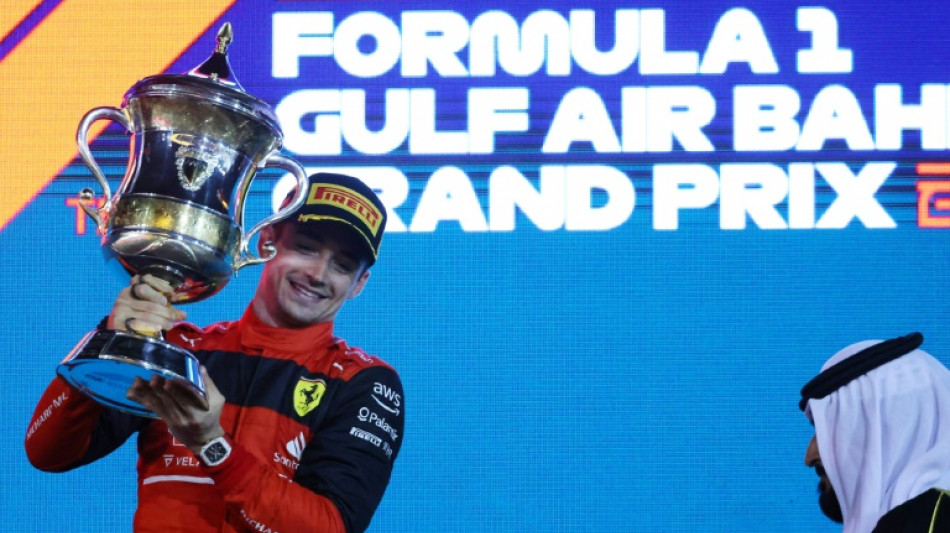 F1: doubl&eacute; Ferrari avec Leclerc devant Sainz au premier GP de la saison &agrave; Bahre&iuml;n