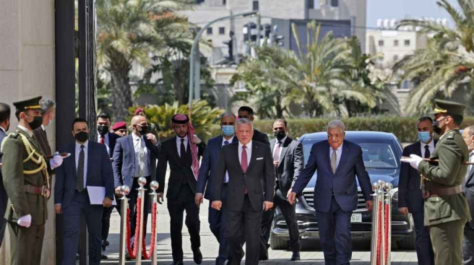 Jordanischer K&ouml;nig Abdullah II. zu Gespr&auml;chen mit Abbas im Westjordanland