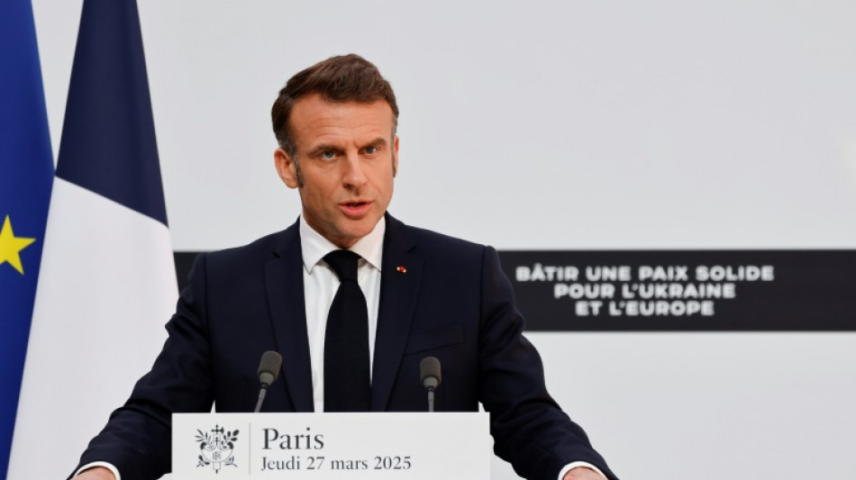 Macron: Französisch-britische Mission soll europäischen Ukraine-Einsatz vorbereiten