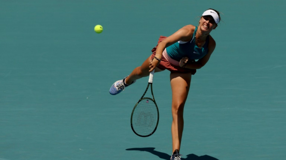 Tennis: la jeune Fruhvirtova qualifi&eacute;e apr&egrave;s l'abandon d'Azarenka &agrave; Miami