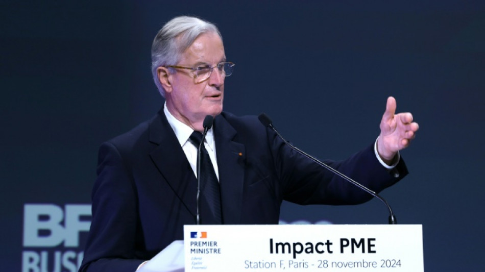 Barnier renonce &agrave; augmenter les taxes sur l'&eacute;lectricit&eacute; pour &eacute;viter le censure