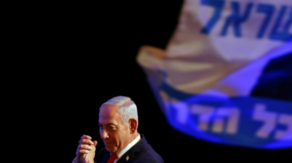 Netanyahu bloc leads after half of Israeli votes counted but no majority