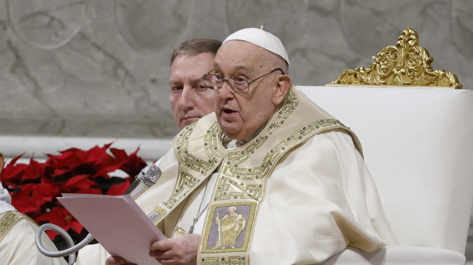 Il Papa, alziamo la voce, la speranza non &egrave; quieto vivere