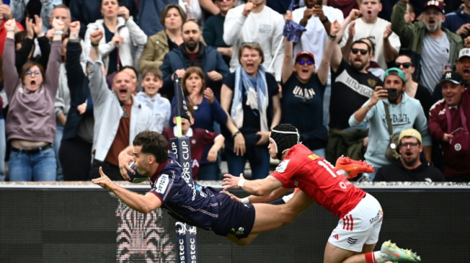 Bordeaux-Begles' Penaud breaks Champions Cup single season try record