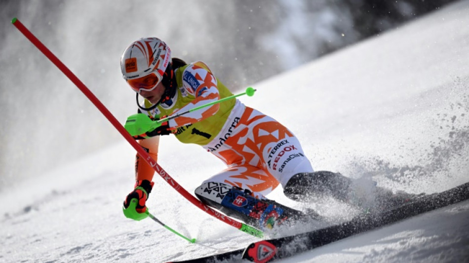 'Super happy' Vlhova wins final slalom in Andorra, Shiffrin third