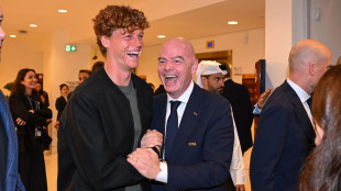 A Doha Infantino 'tifoso' incontra e scherza con Sinner