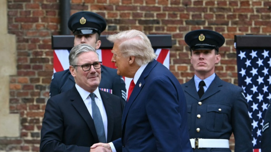 Ap&oacute;s pompa em Windsor, Trump se re&uacute;ne com o primeiro-ministro brit&acirc;nico 