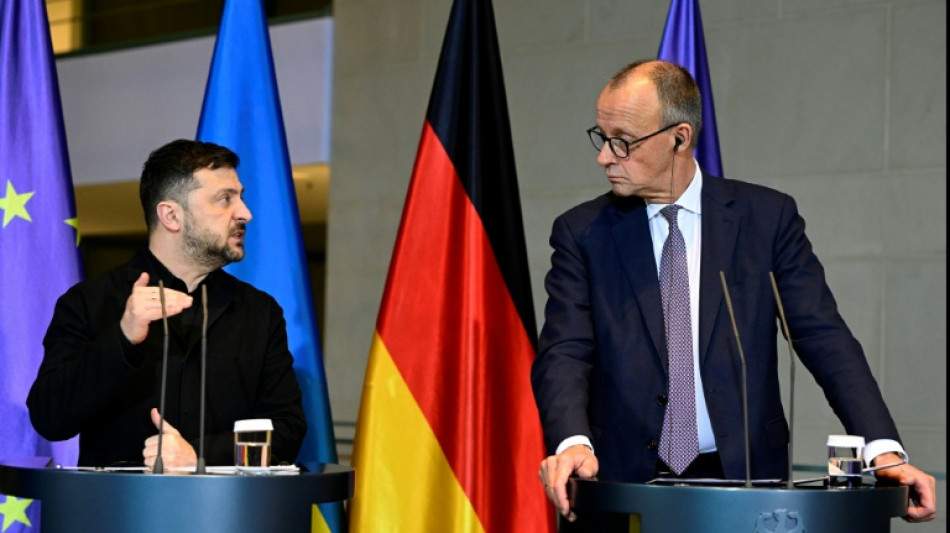 Ukraine: Selenskyj und Merz sehen Fortschritte bei Sicherheitsgarantien - Europ&auml;er schlagen "multinationale" Truppe vor